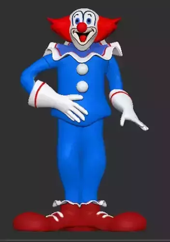 Bozo the Clown 3D print model