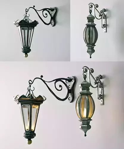 Fantasy Antique Lanterns - Lighting set