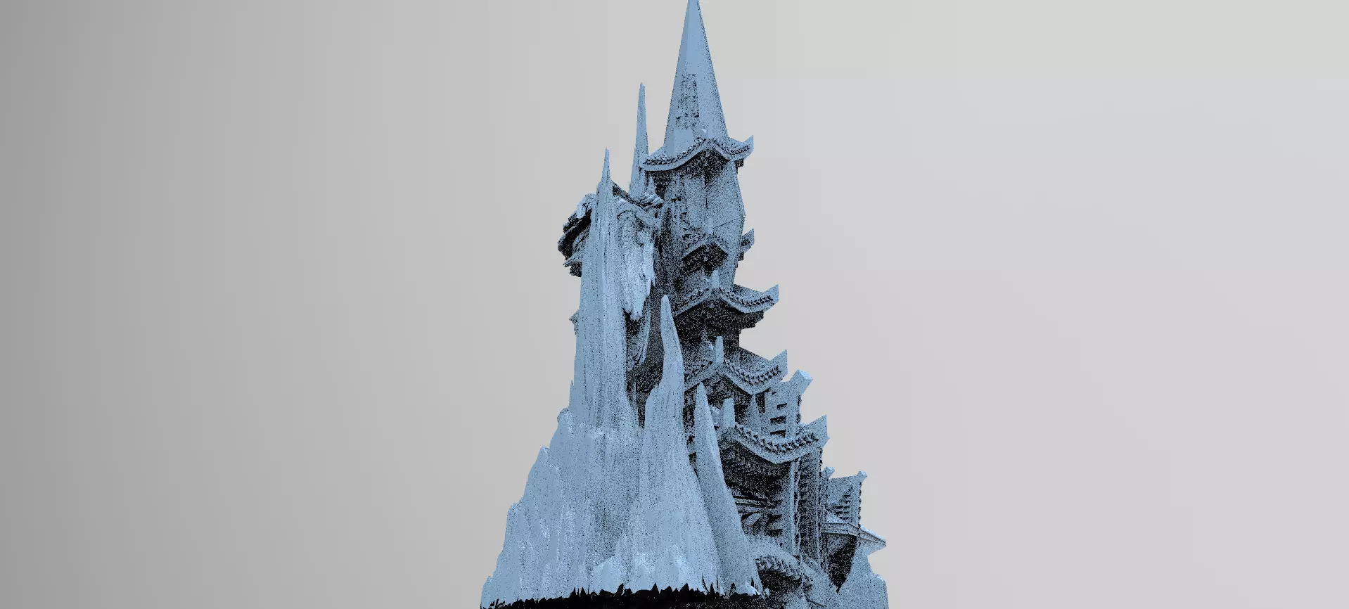 Emperor Monarch Cliff 6 3D model