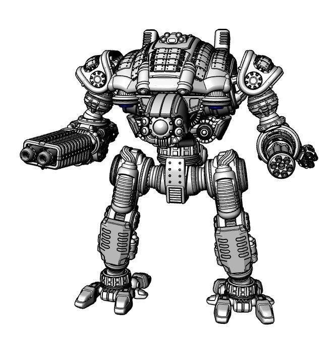 FREE-Molten Matter Projection Cannons For Project Quixote Free 3D print model_2