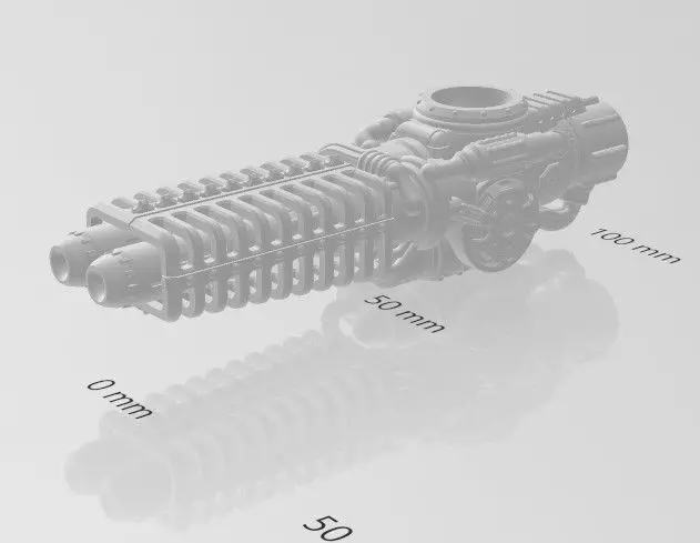 FREE-Molten Matter Projection Cannons For Project Quixote Free 3D print model_0