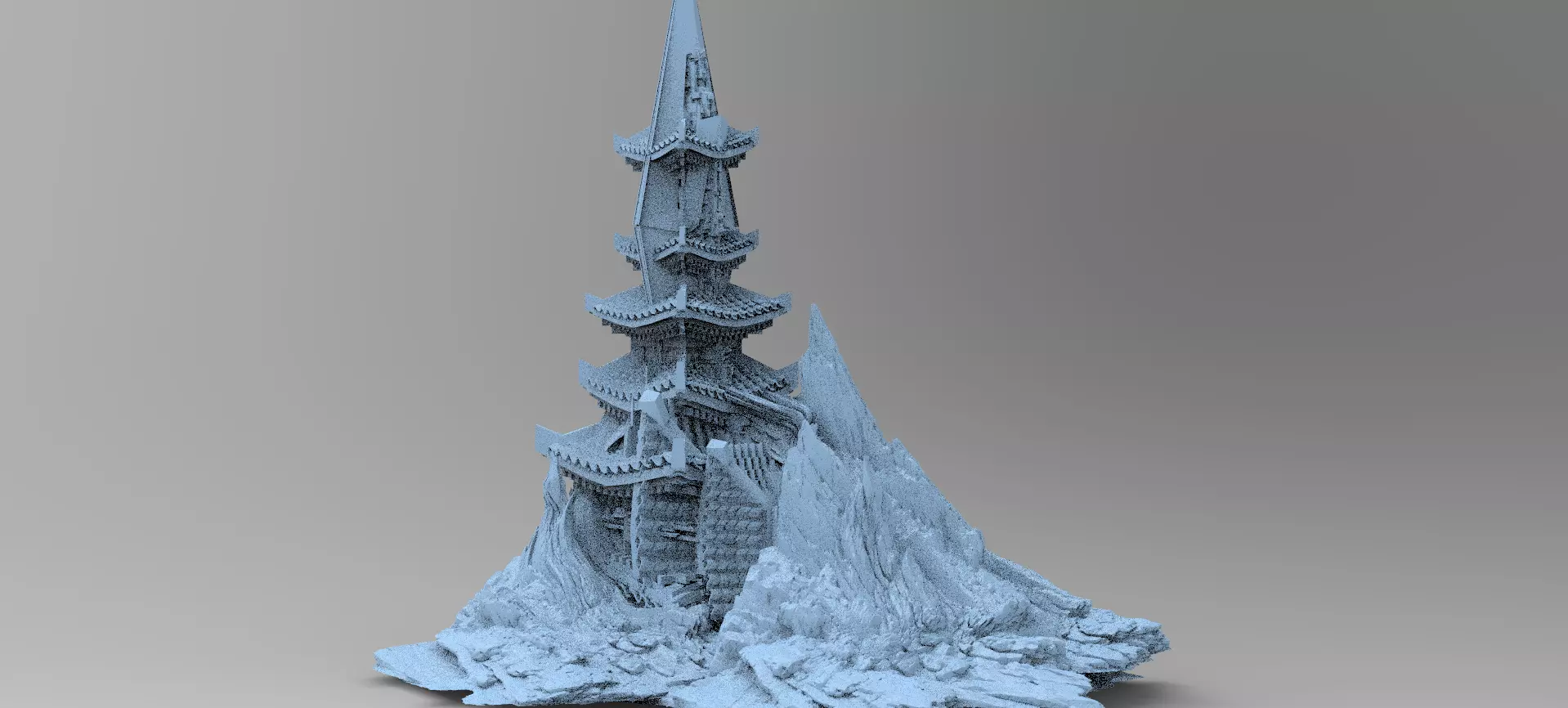  Monarch Cliff 8 3D model_0