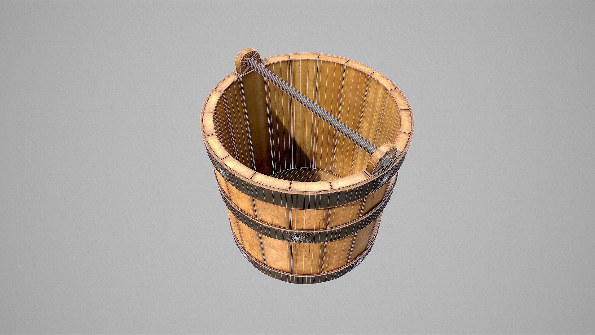 Medieval Props Low-poly 3D model_30