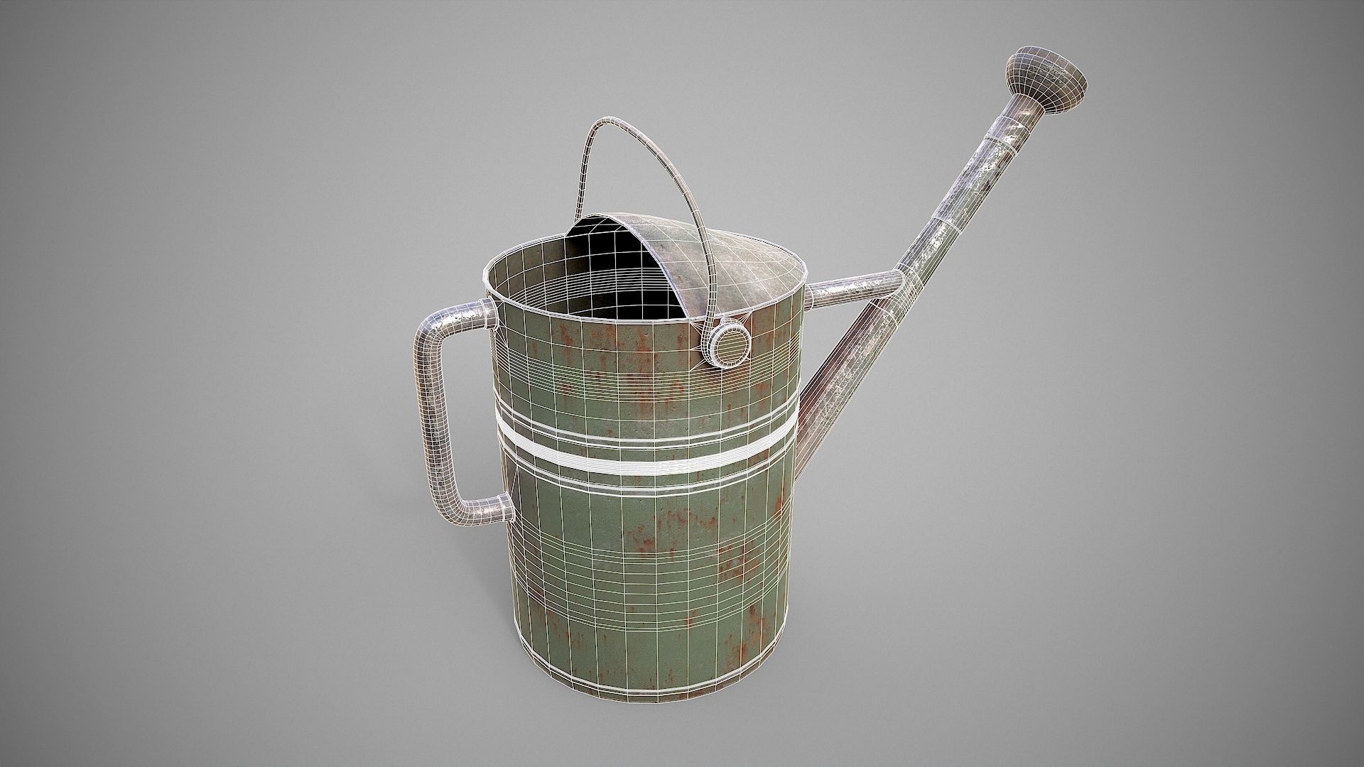 Medieval Props Low-poly 3D model_68