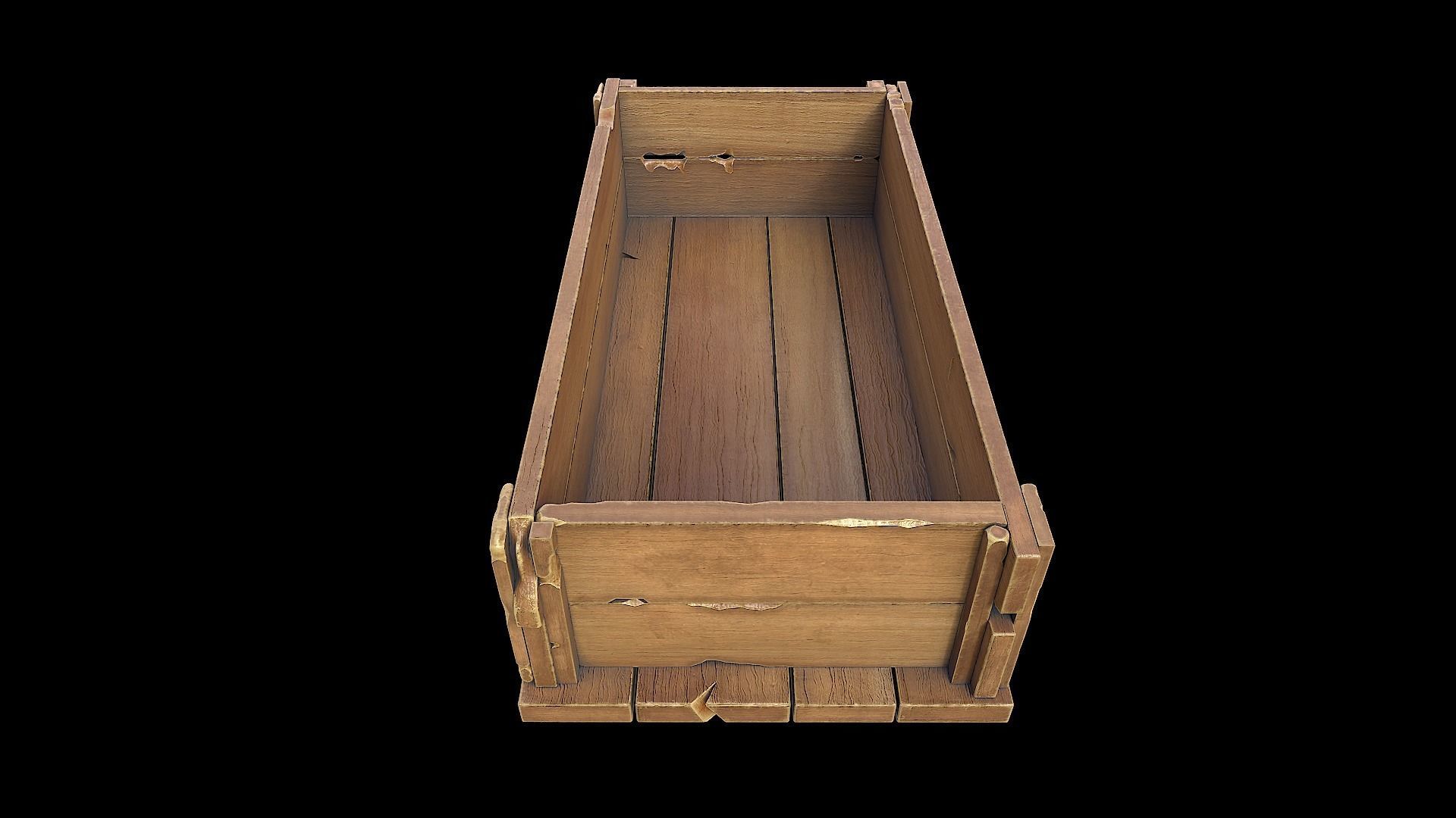 Medieval Props Low-poly 3D model_12