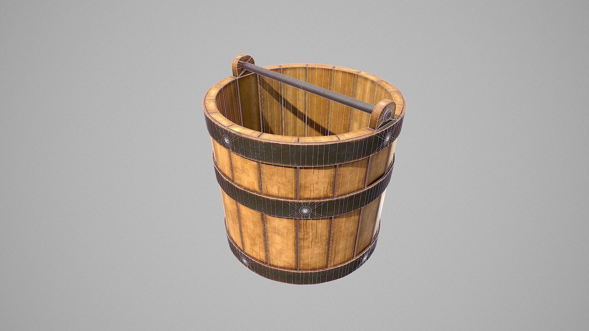 Medieval Props Low-poly 3D model_31