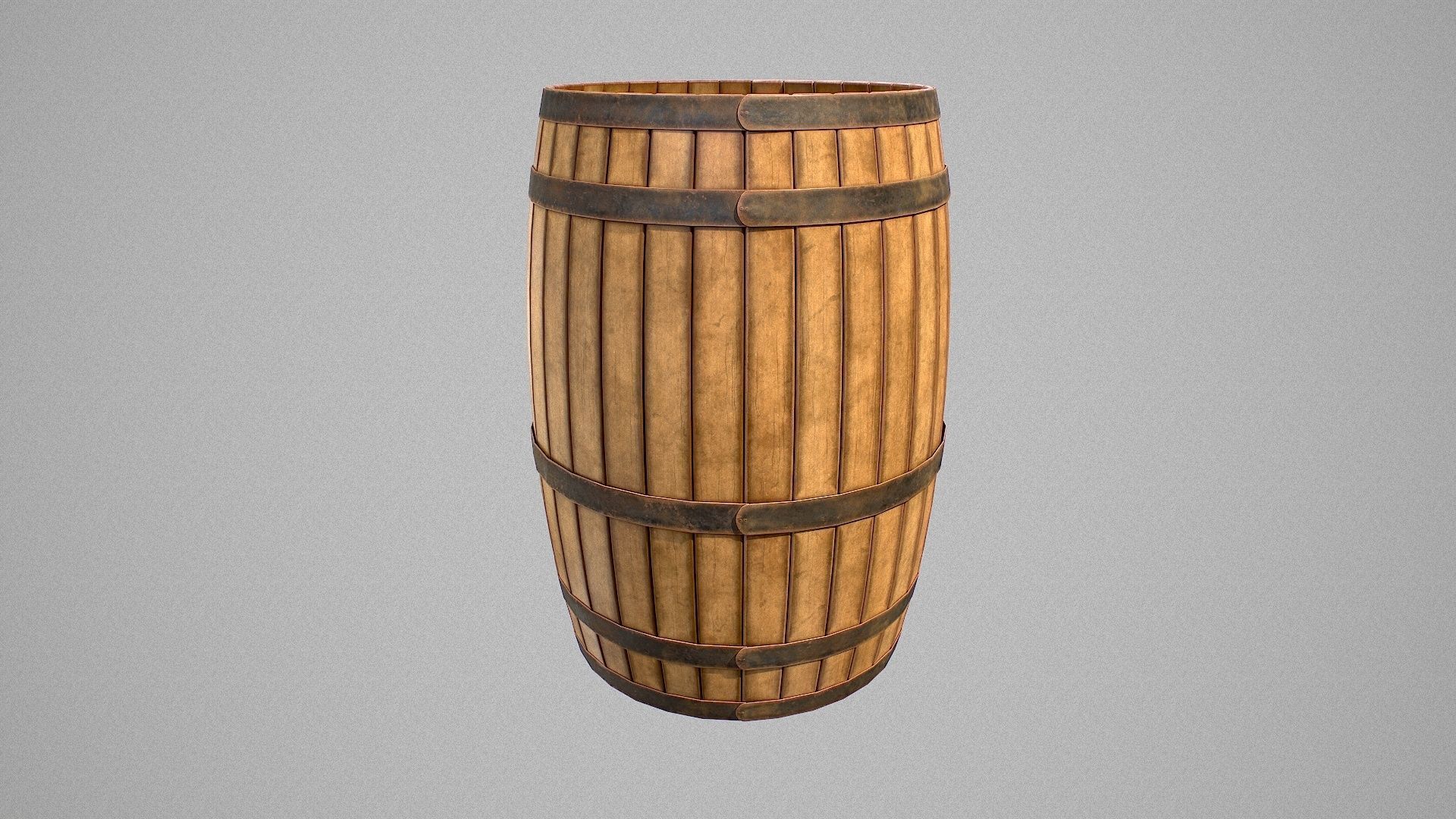 Medieval Props Low-poly 3D model_32