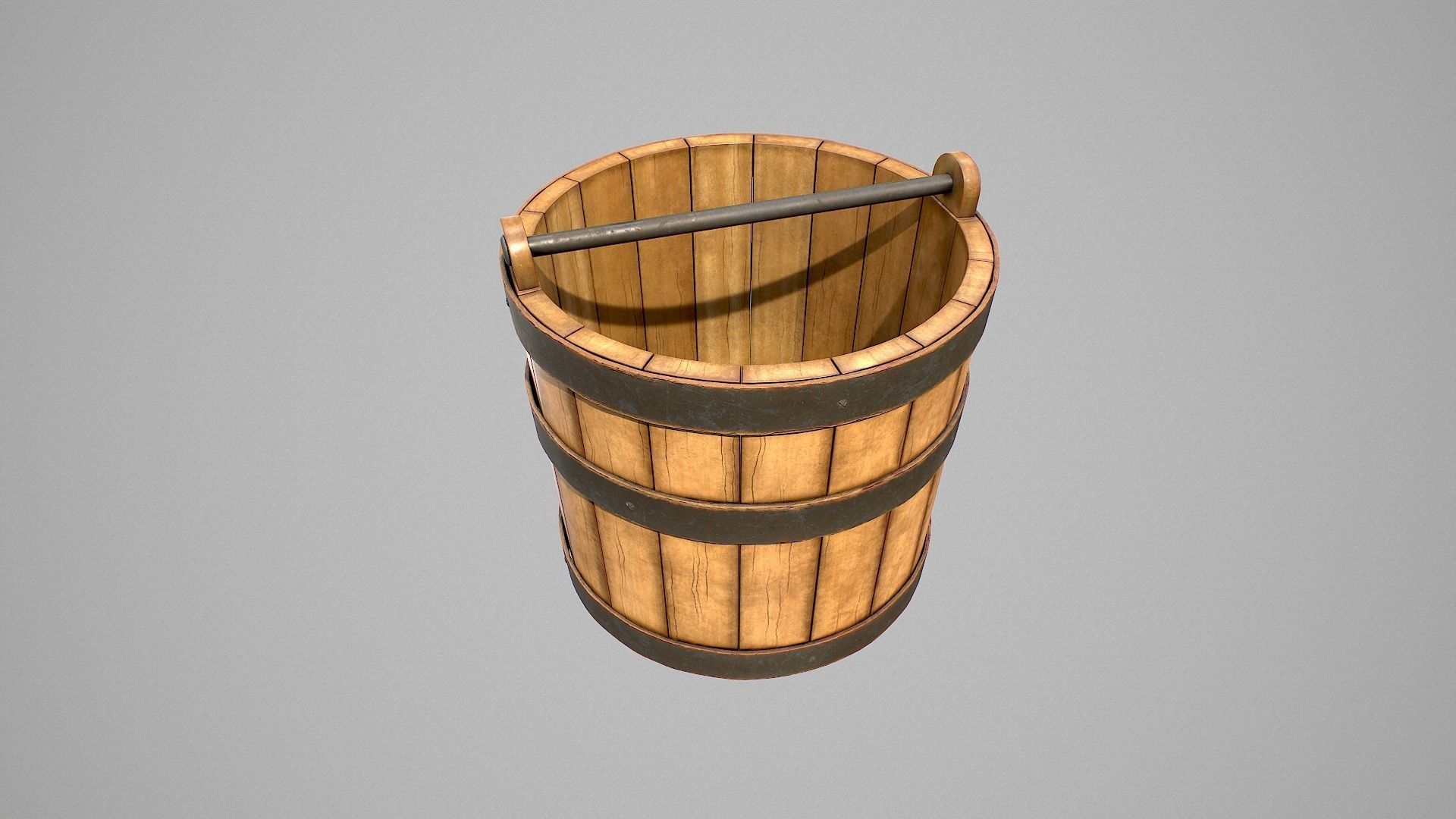 Medieval Props Low-poly 3D model_29