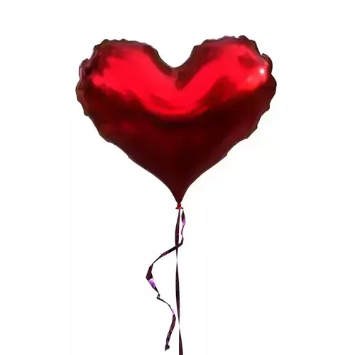 Red Heart Balloon