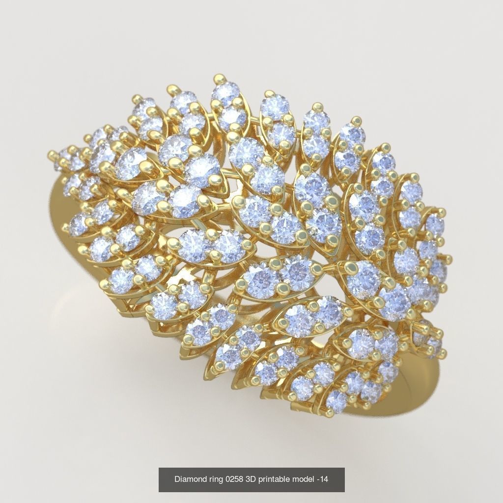 Ring 3D 59 Models Collection _25