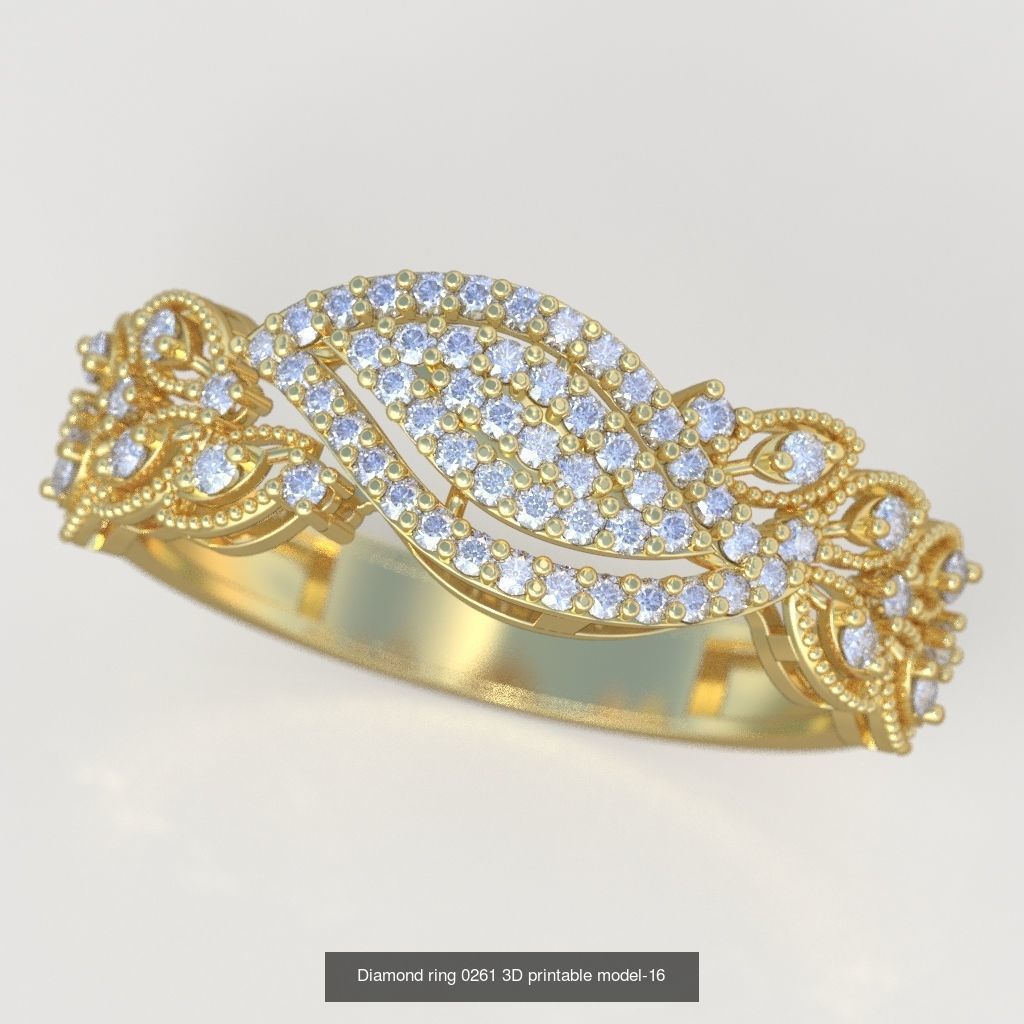 Ring 3D 59 Models Collection _28