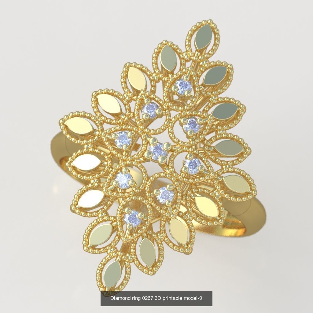 Ring 3D 59 Models Collection _34