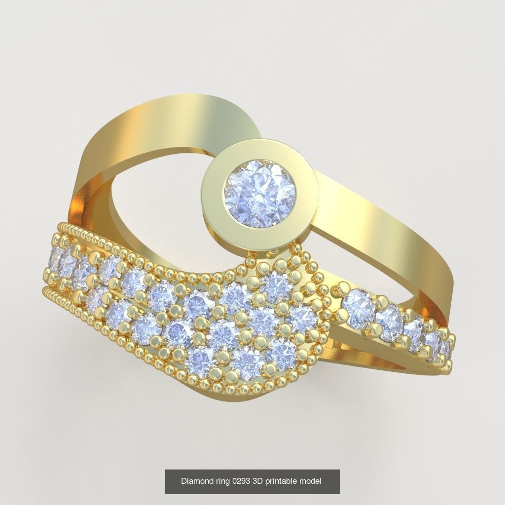 Ring 3D 59 Models Collection _58