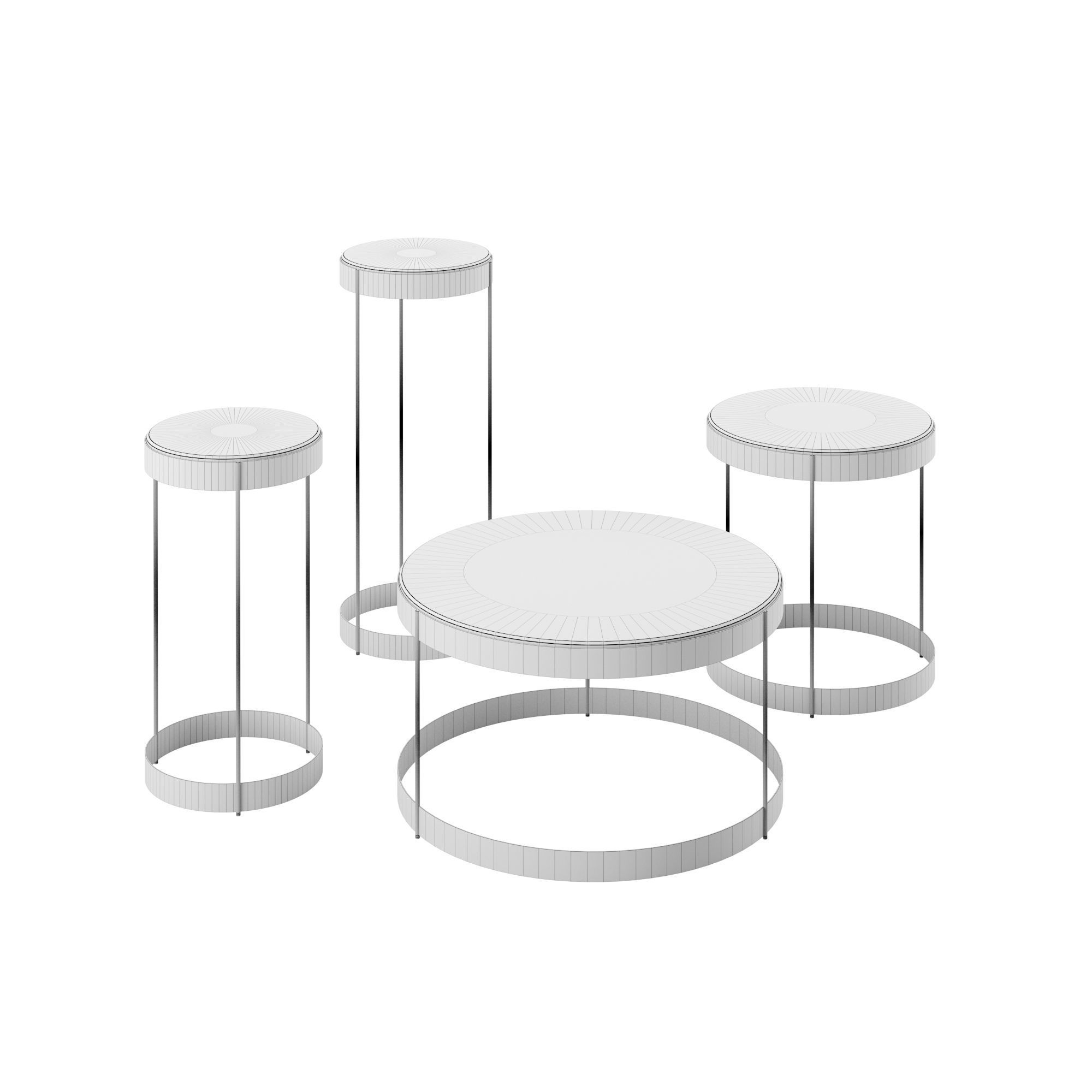 Bolia Coffee Table Drum 3D model_7