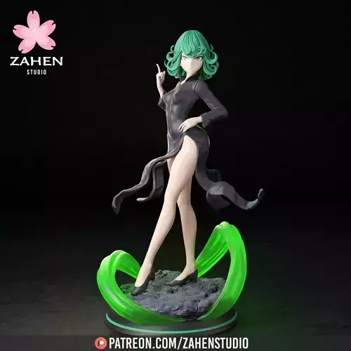 Tatsumaki - One Punch Man 3D Print model 3D print model