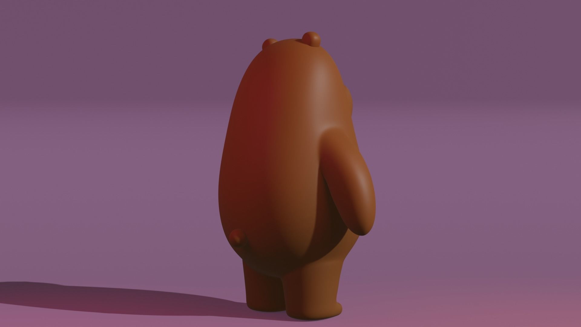 Grizz bear 3D model_4