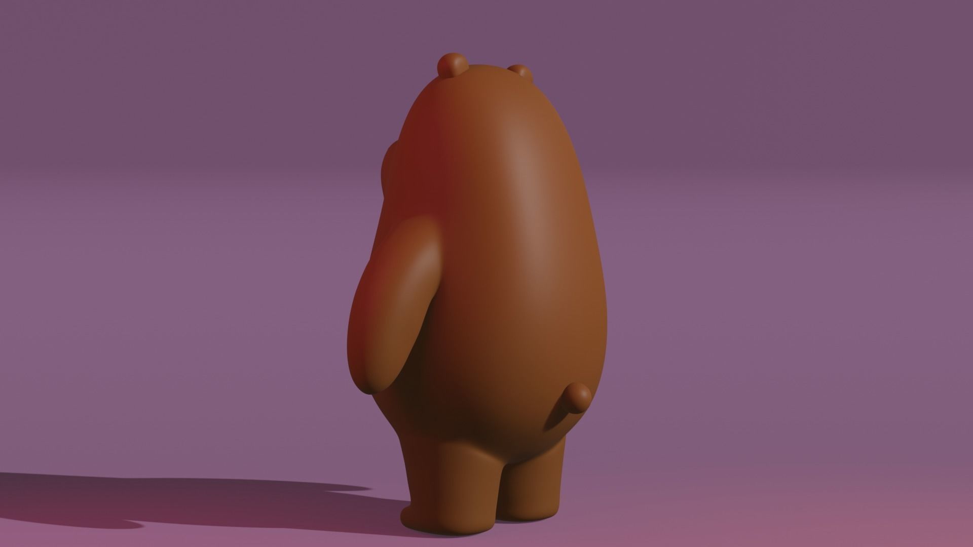 Grizz bear 3D model_6