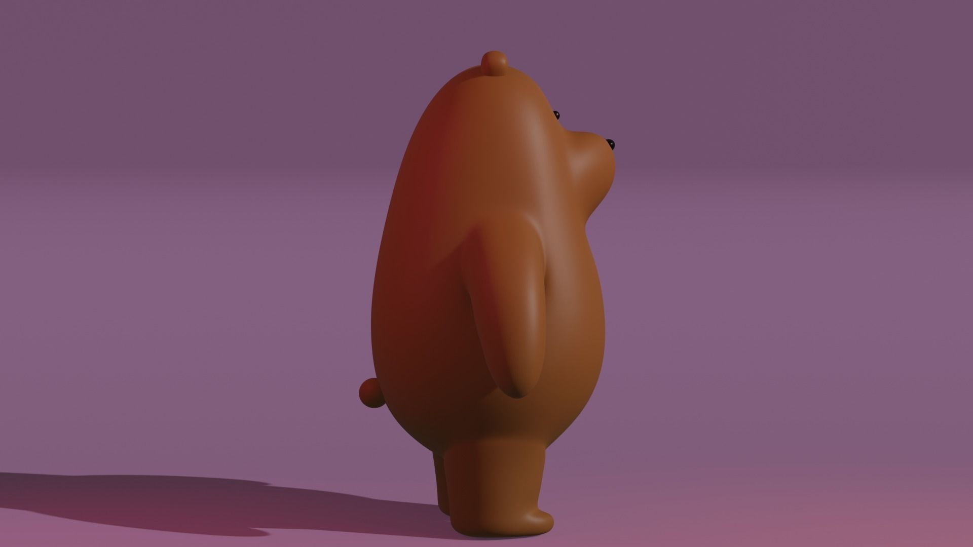Grizz bear 3D model_3