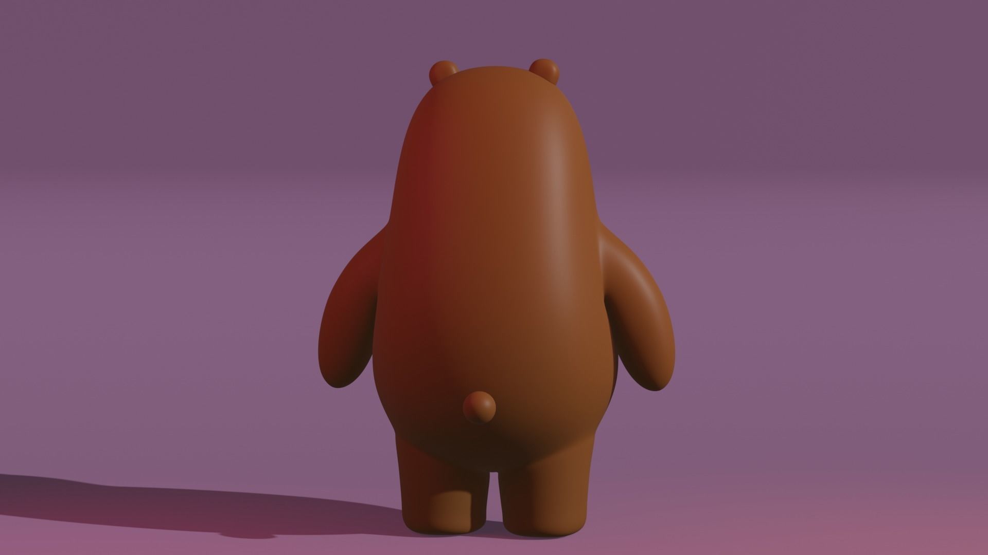 Grizz bear 3D model_5