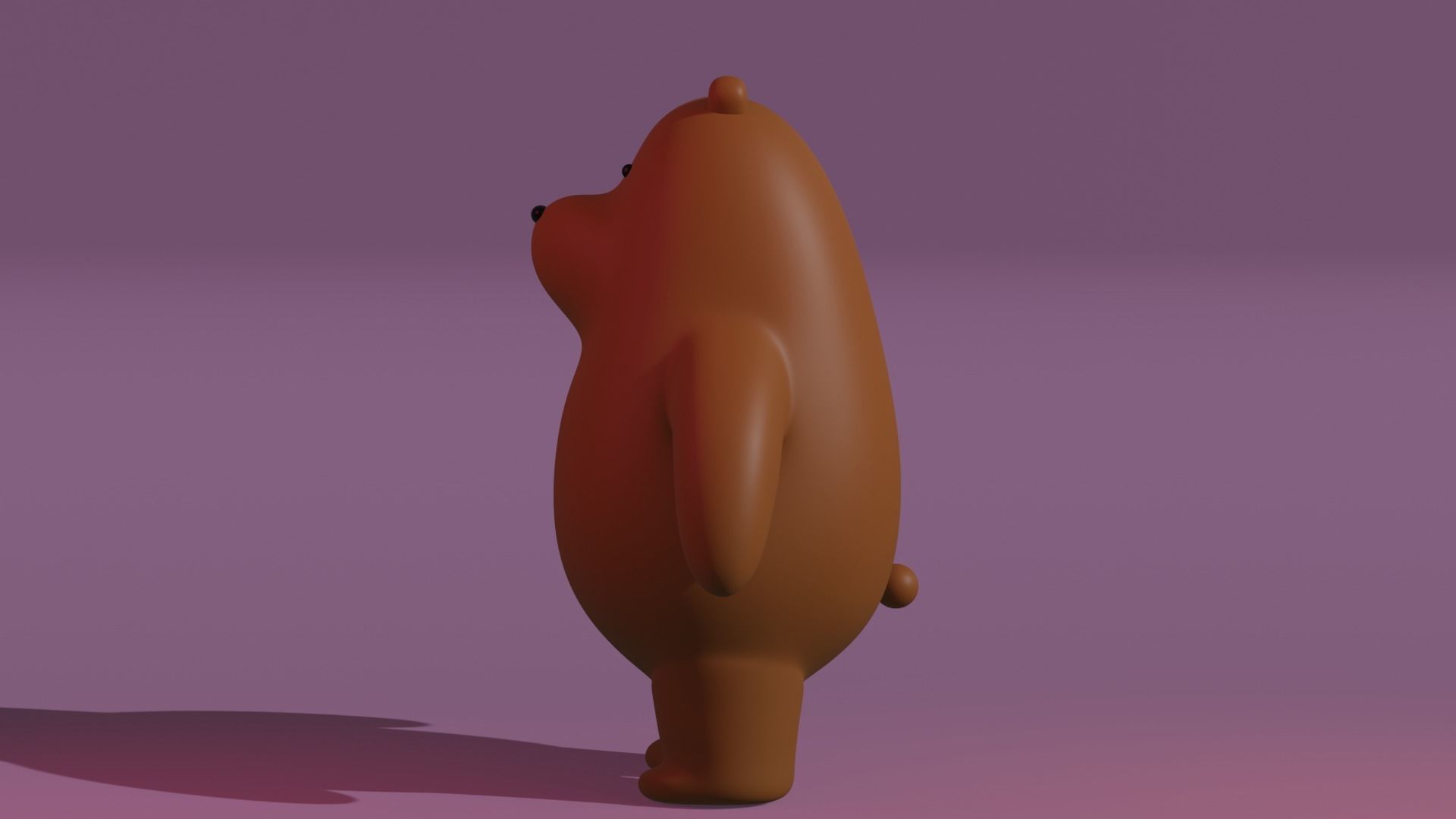 Grizz bear 3D model_7