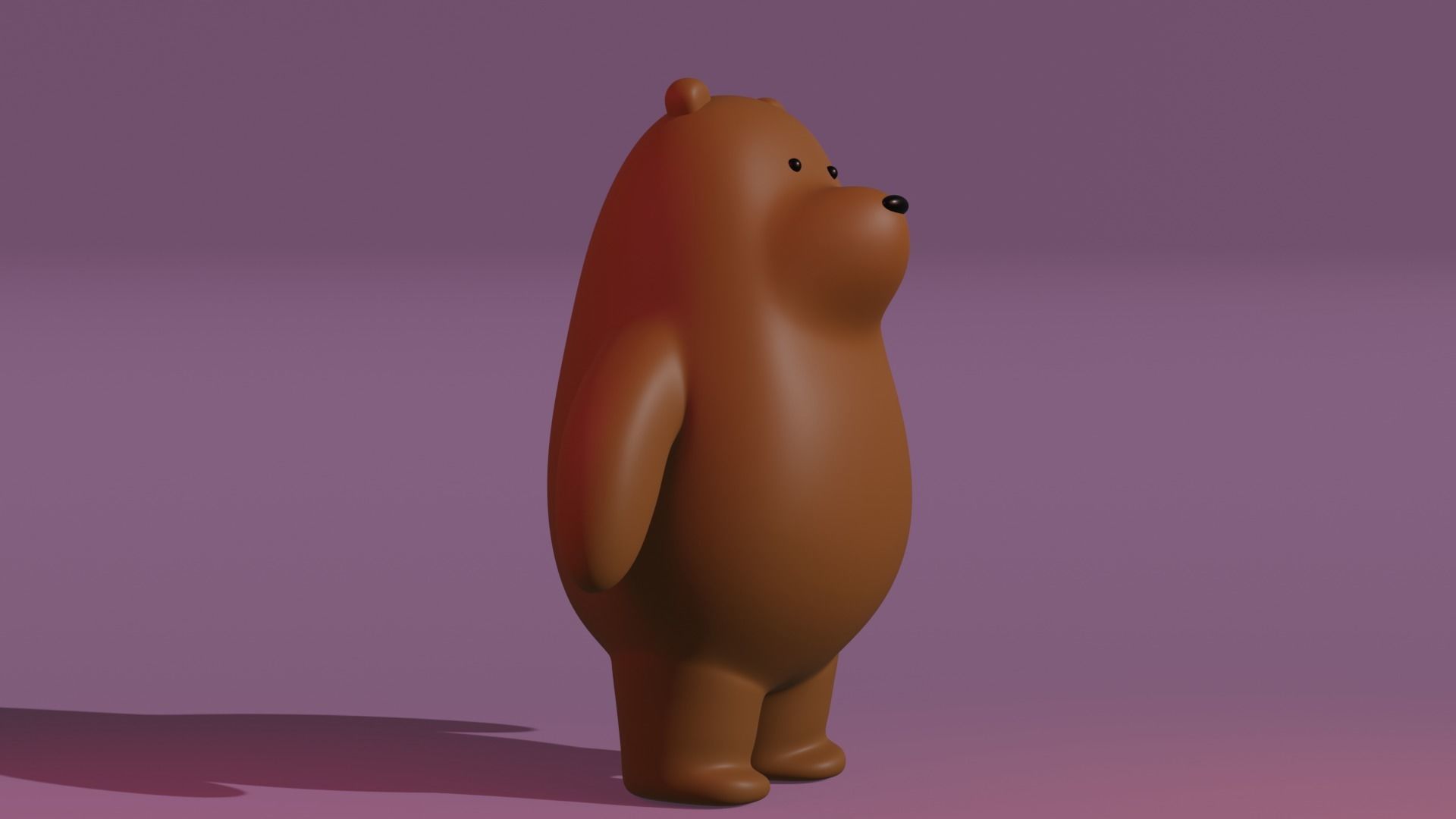 Grizz bear 3D model_1