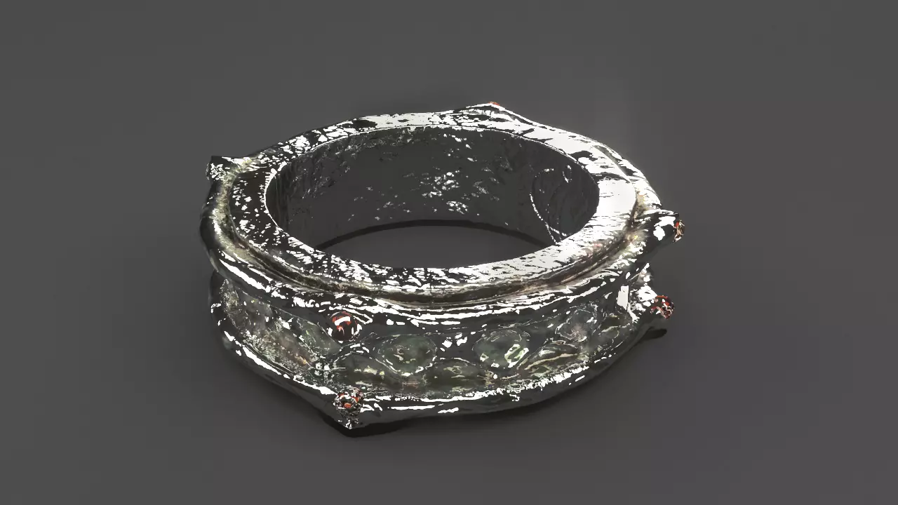 antique ring Free 3D model