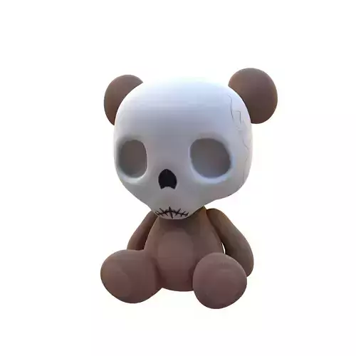 Skull Teddy Bear - Ngchipv