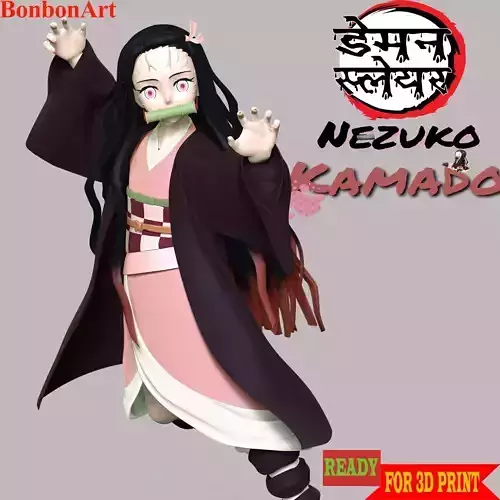 Nezuko - Demon Slayer Hinokami Chronicles 3D print model