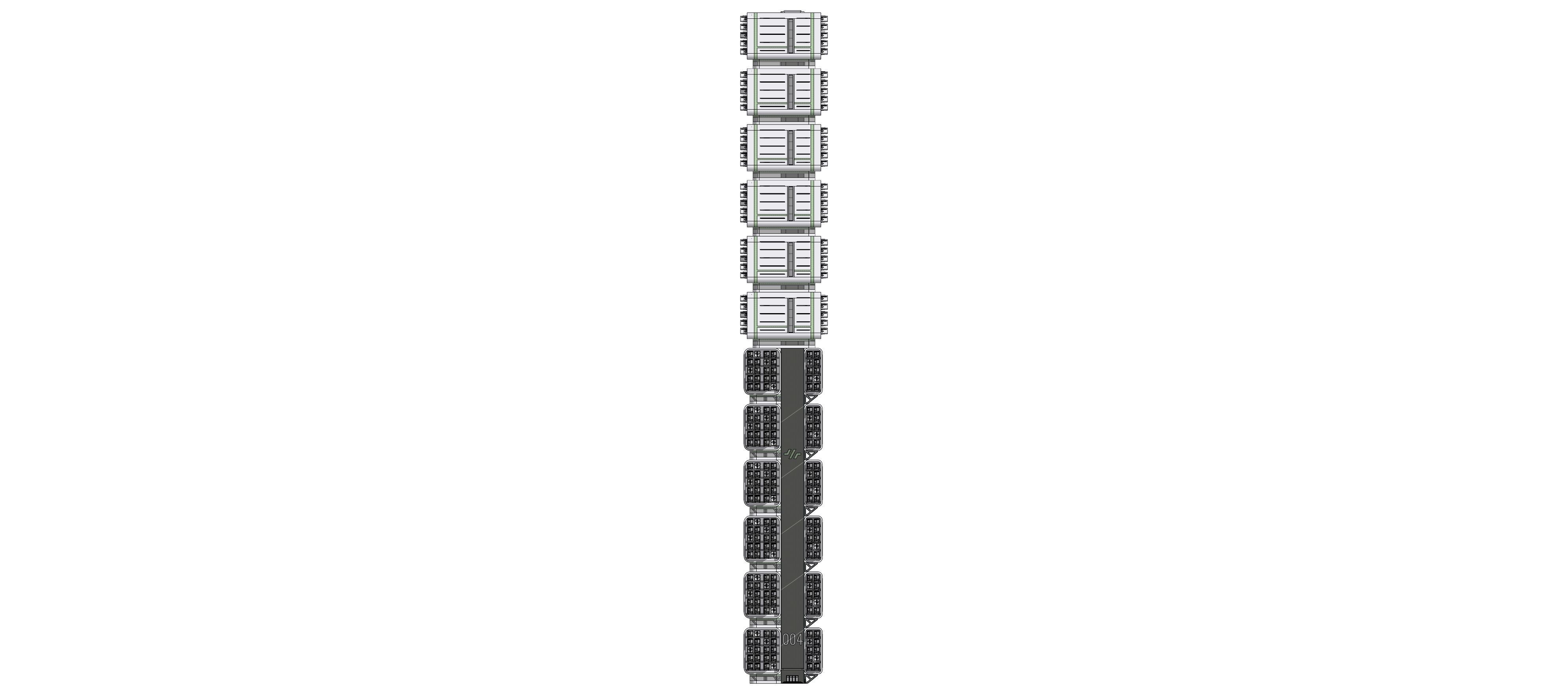 Sci-fi Tower 004 3D model_5