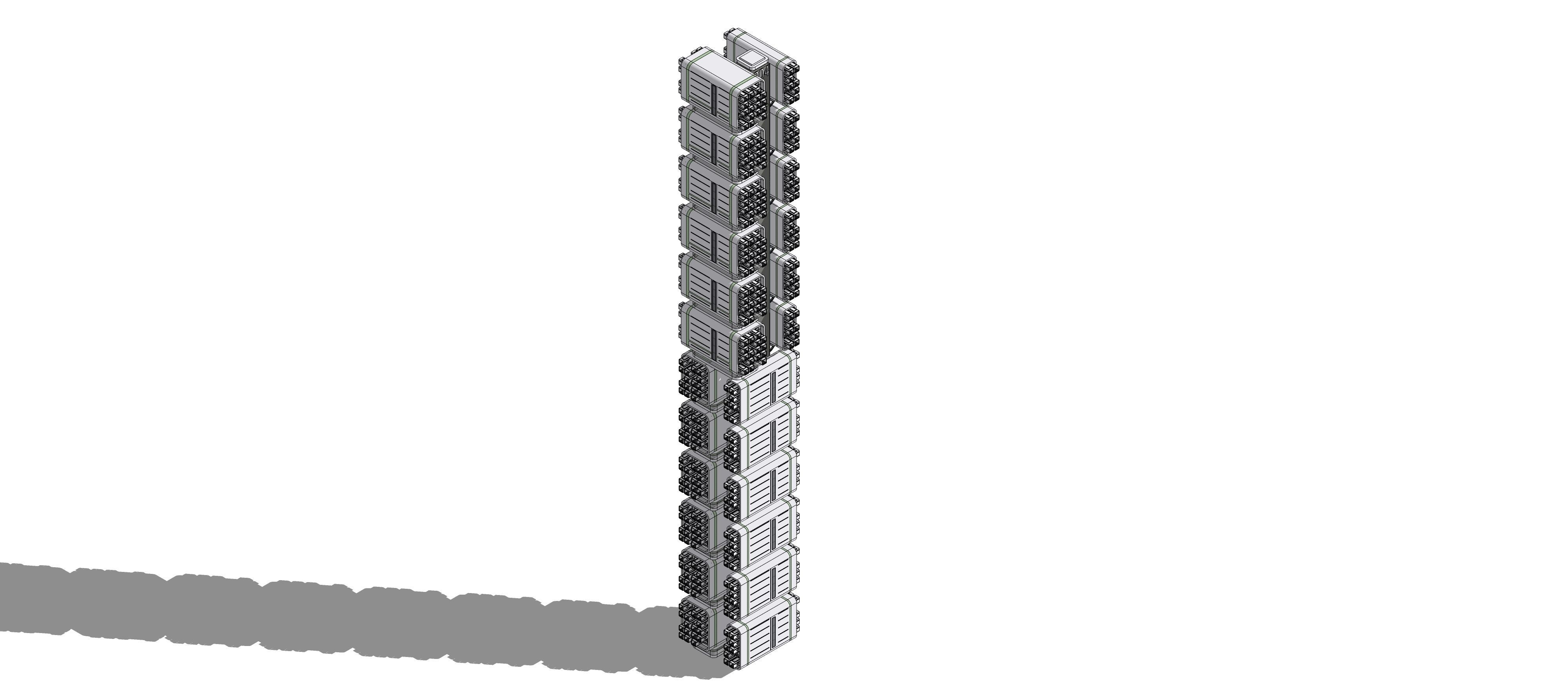 Sci-fi Tower 004 3D model_24