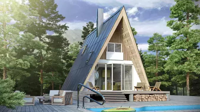A-Frame House