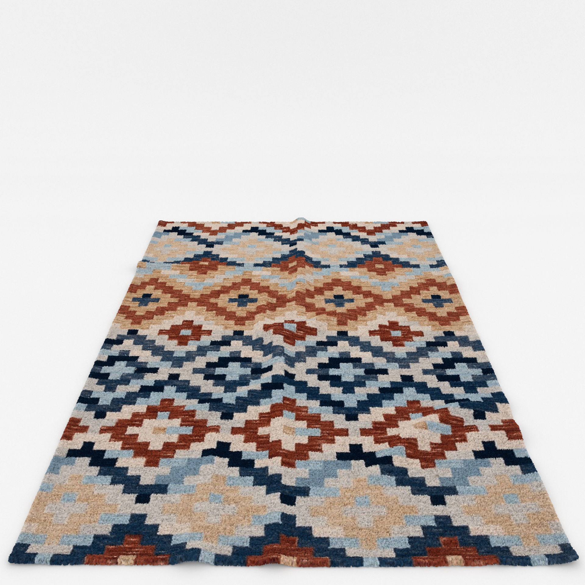 Rugs No 836 Low-poly 3D model_5
