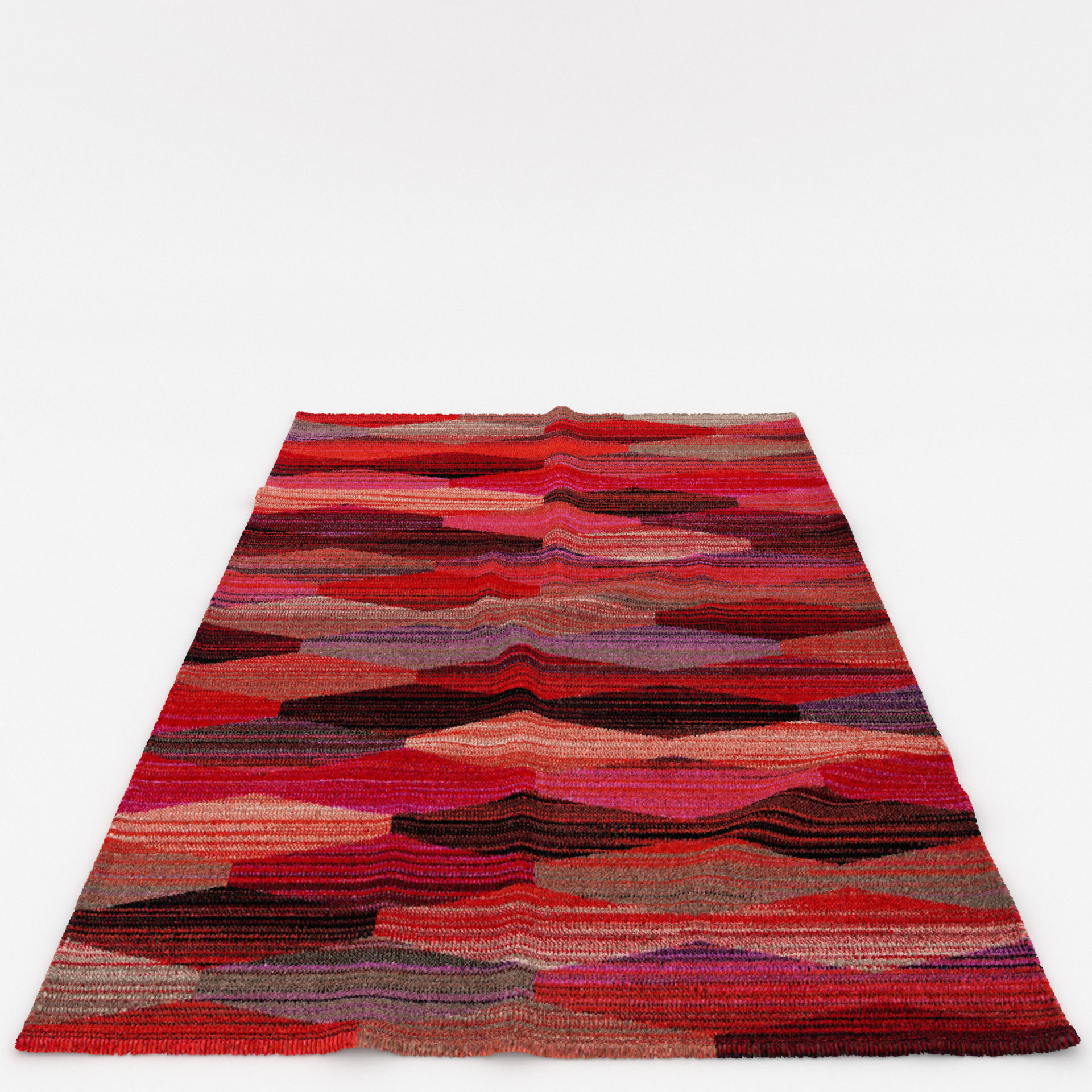 Rugs No 836 Low-poly 3D model_4