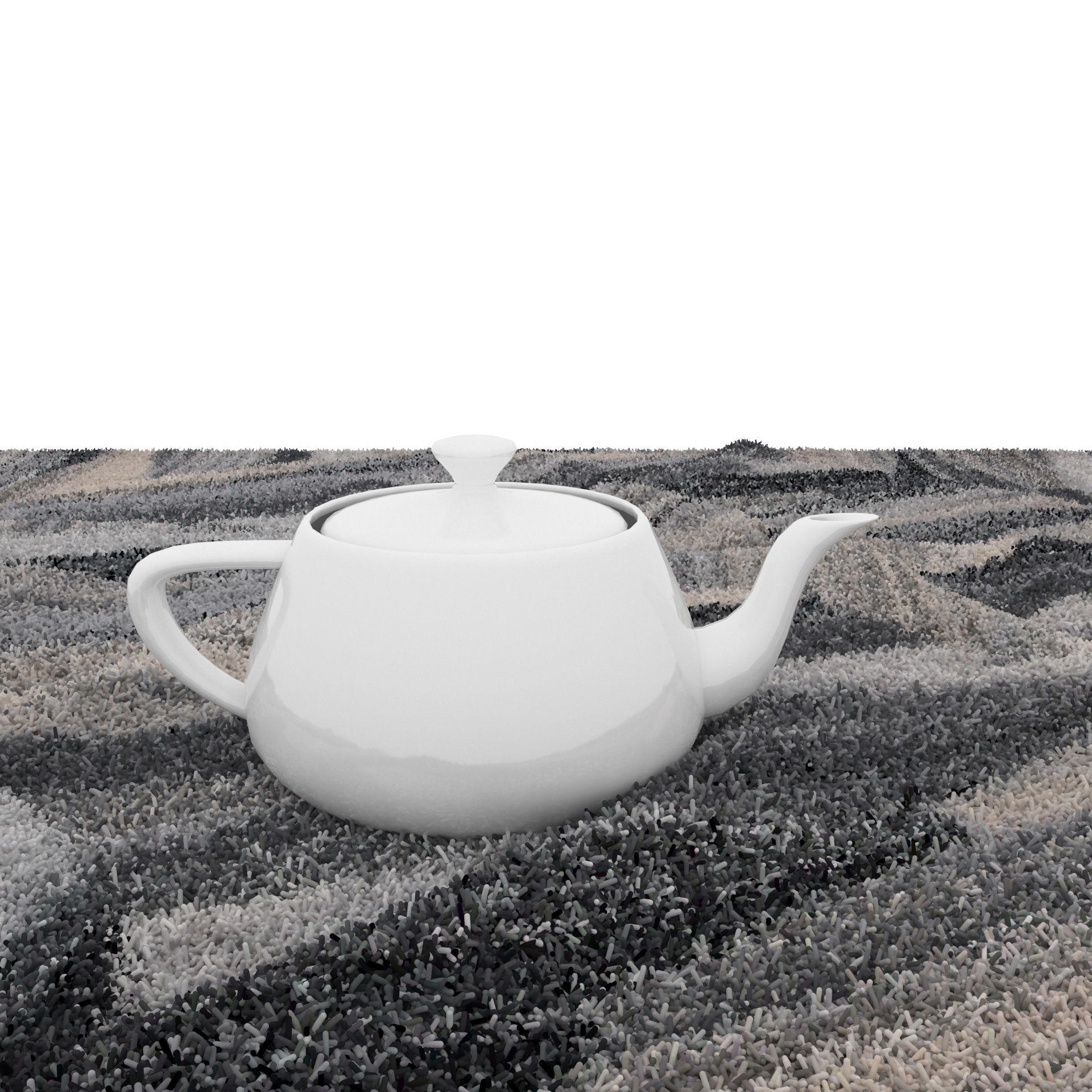 Rugs No 836 Low-poly 3D model_7