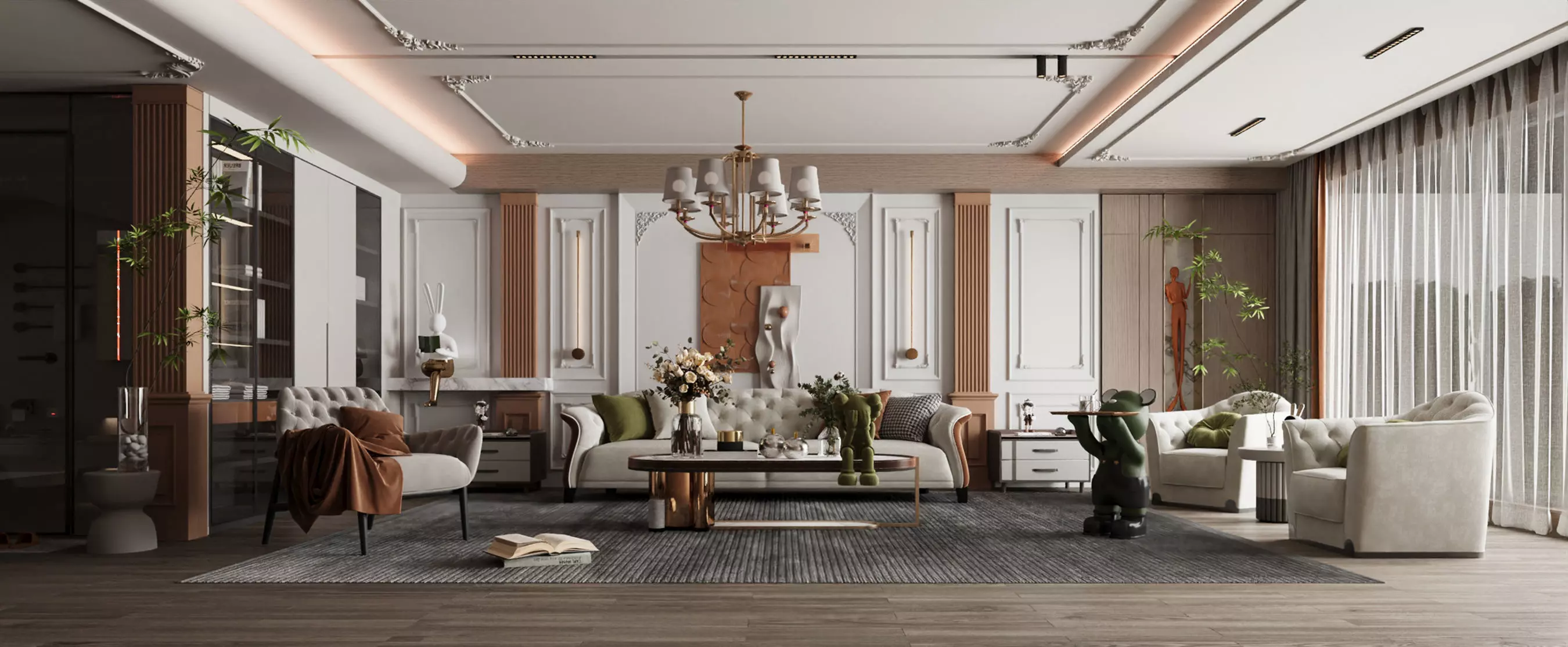 living room 3D model_0