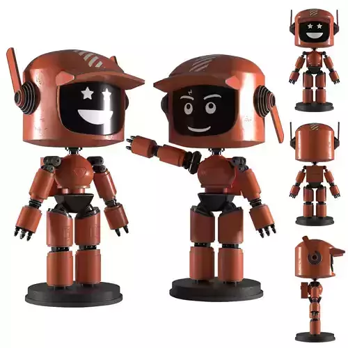 Love and death Robots 3D model
