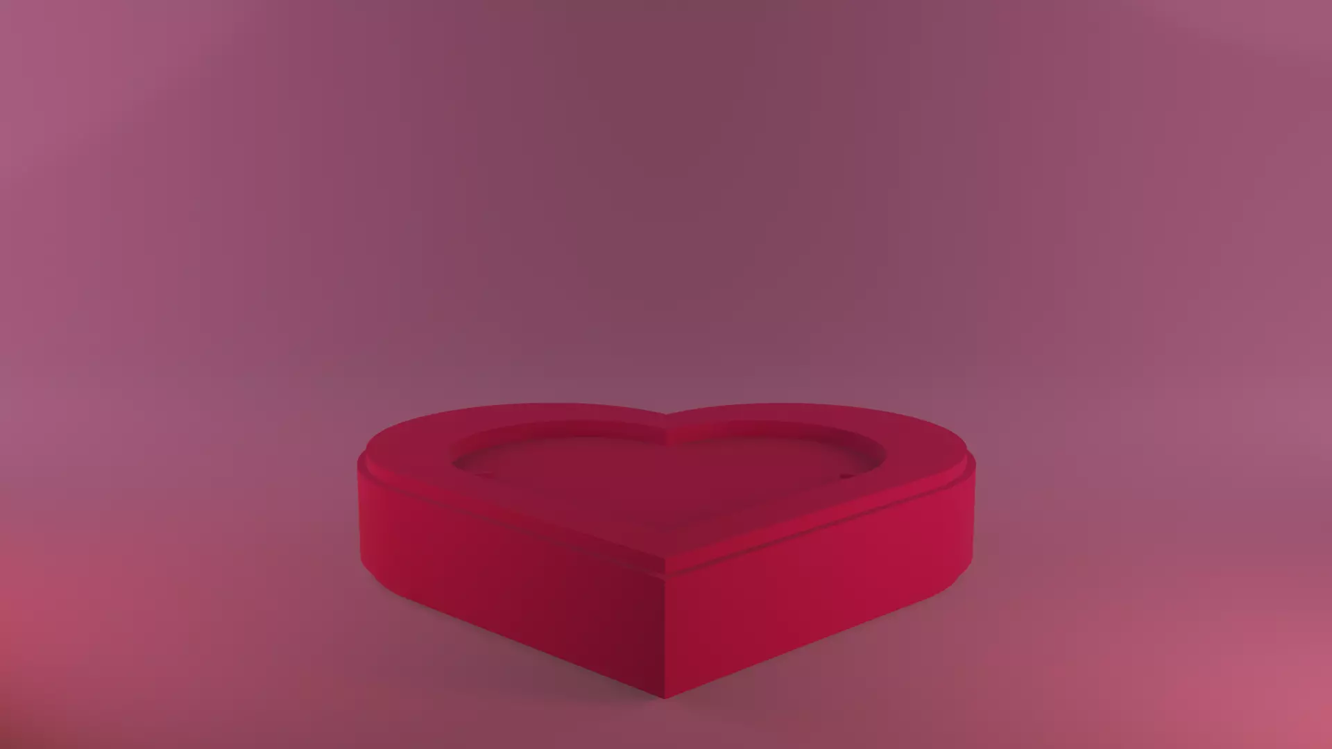 Heart box Free 3D print model_0