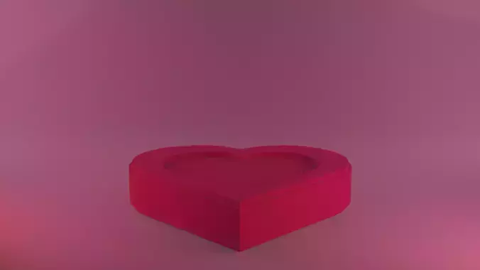 Heart box Free 3D print model
