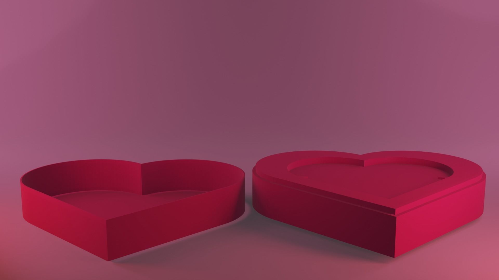 Heart box Free 3D print model_9