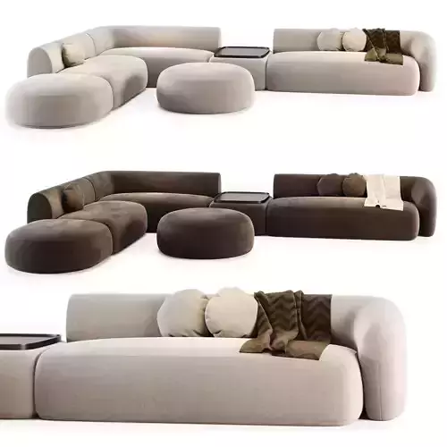 Rene Sofa by Meridiani