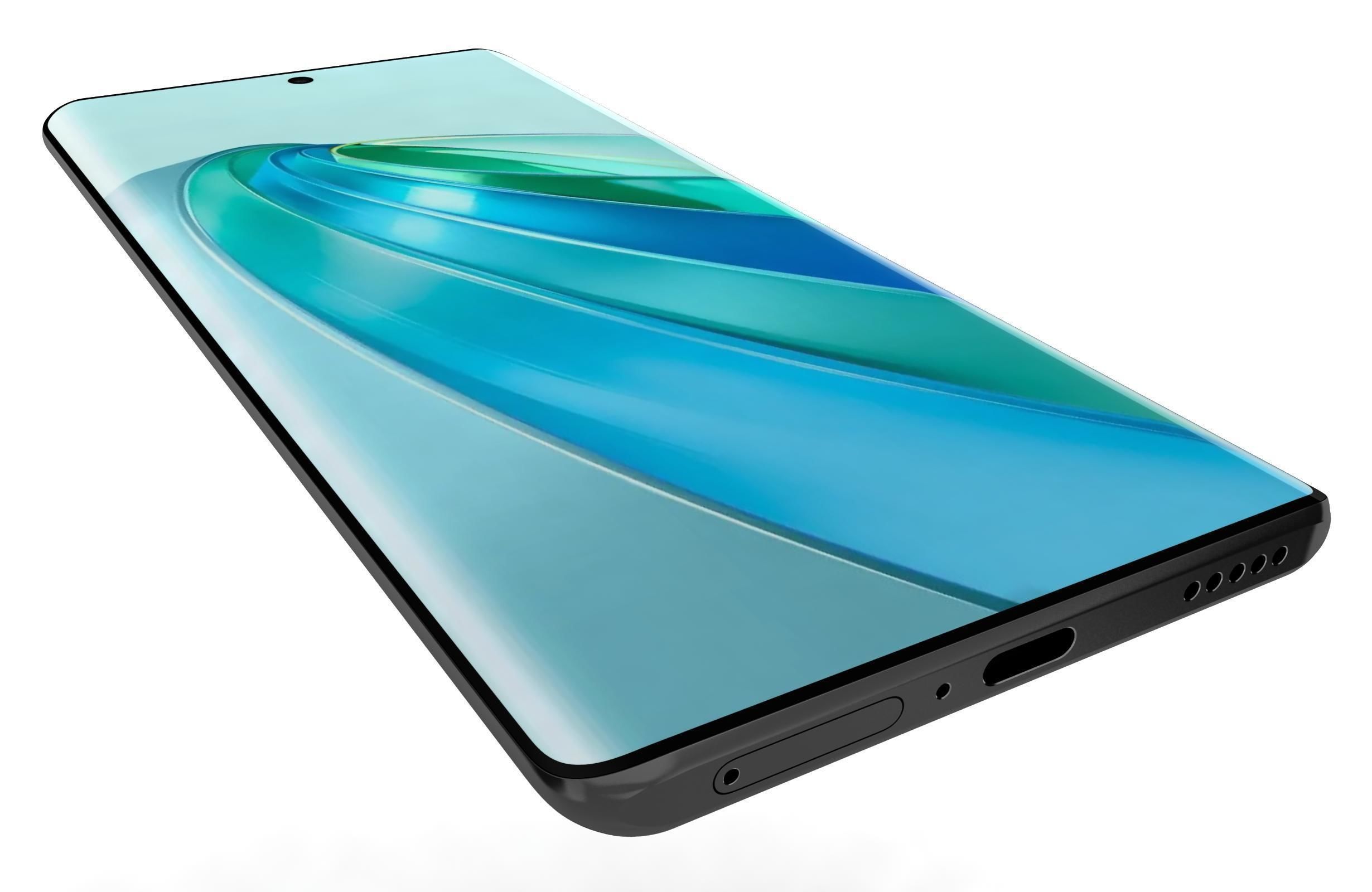 Honor X9a Black 3D model_12