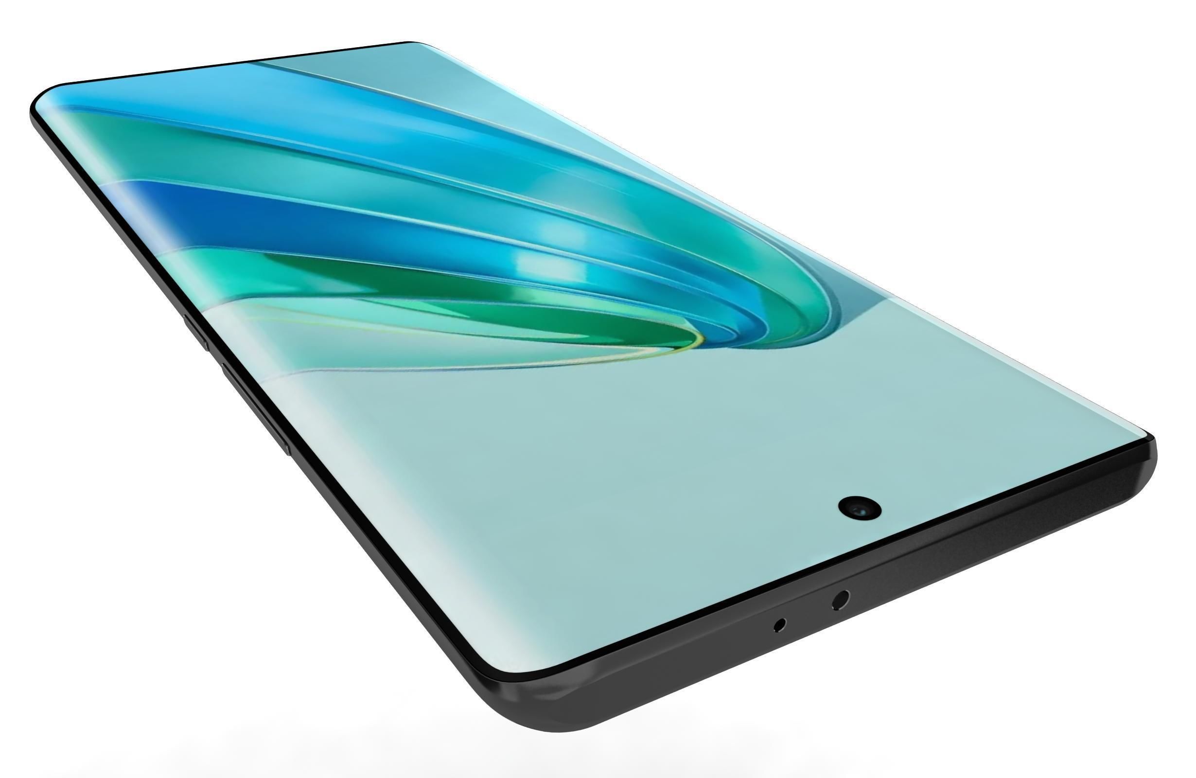 Honor X9a Black 3D model_13