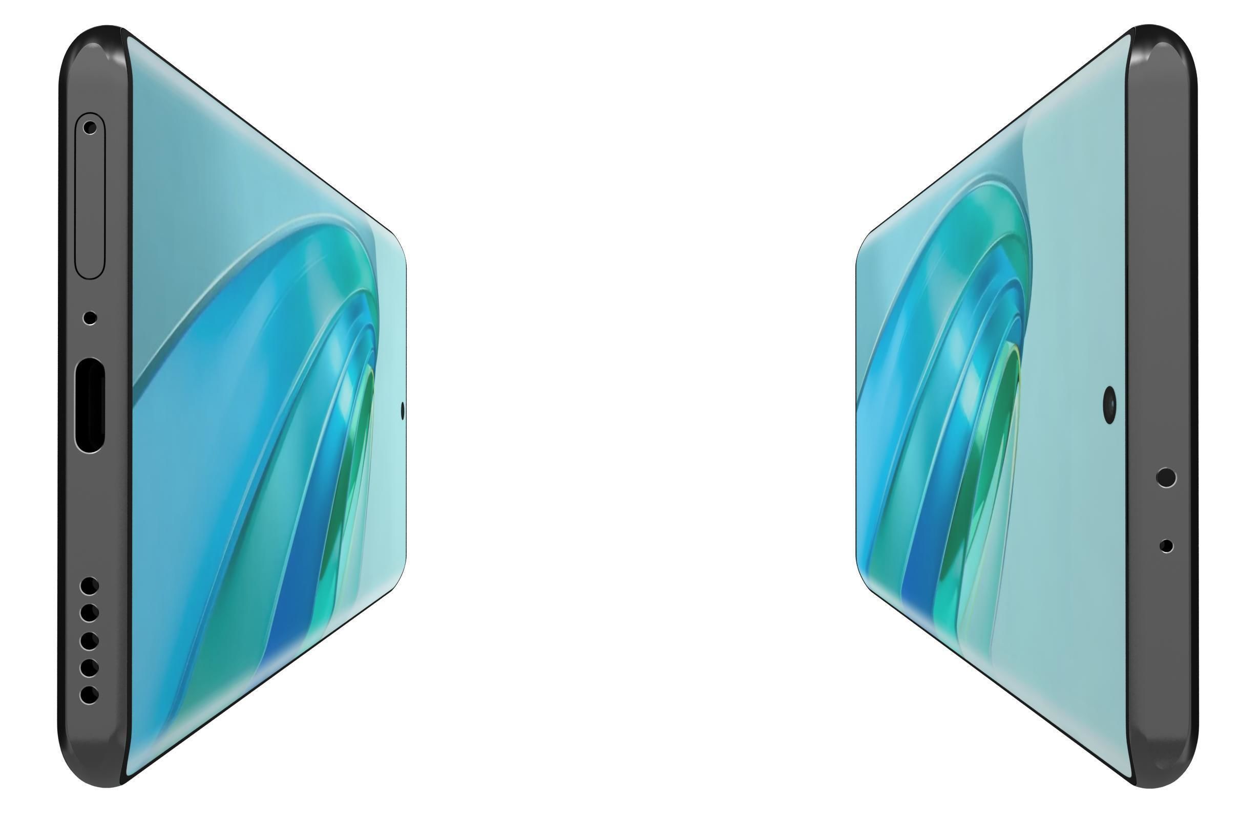 Honor X9a Black 3D model_8