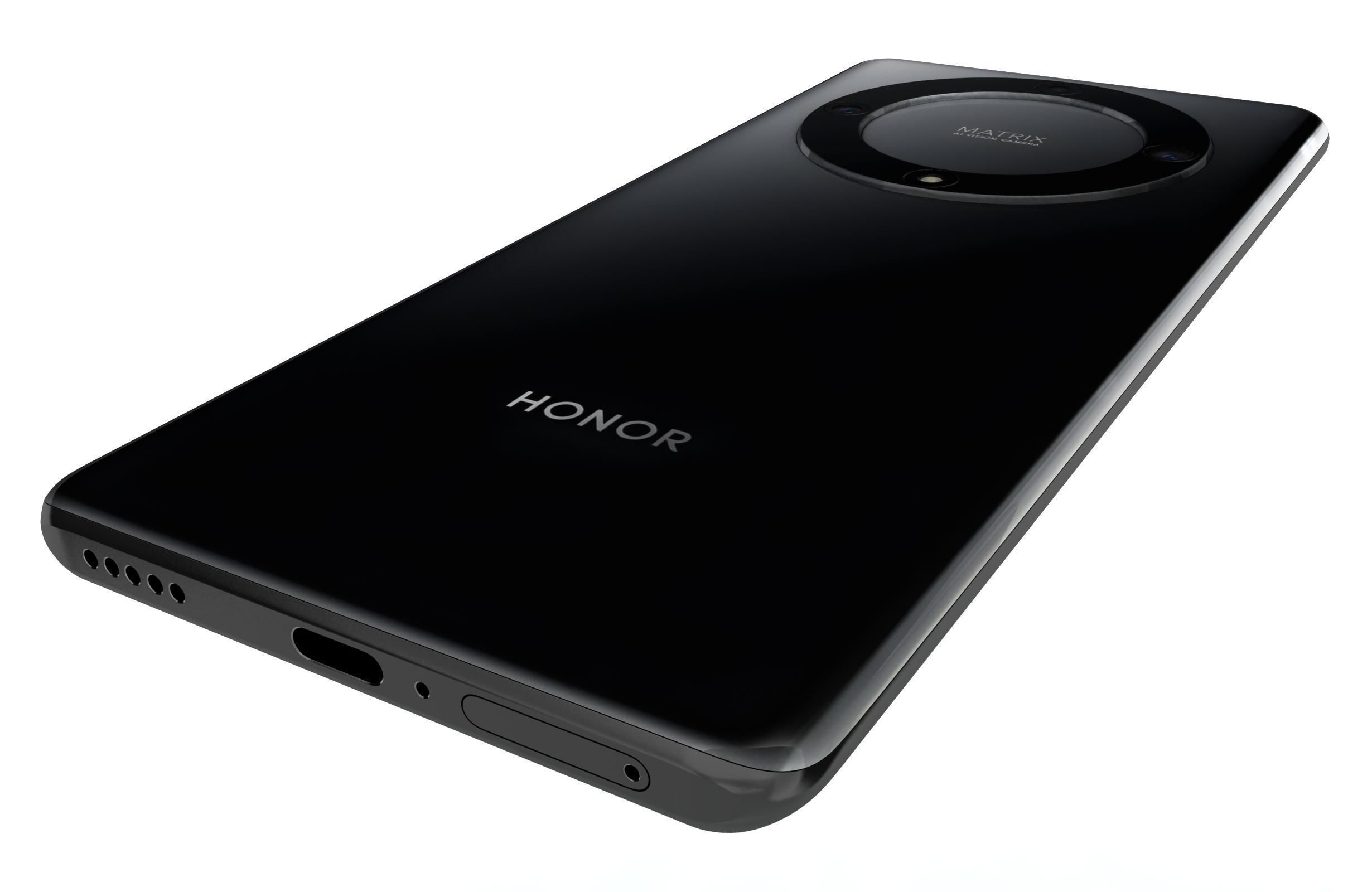 Honor X9a Black 3D model_14