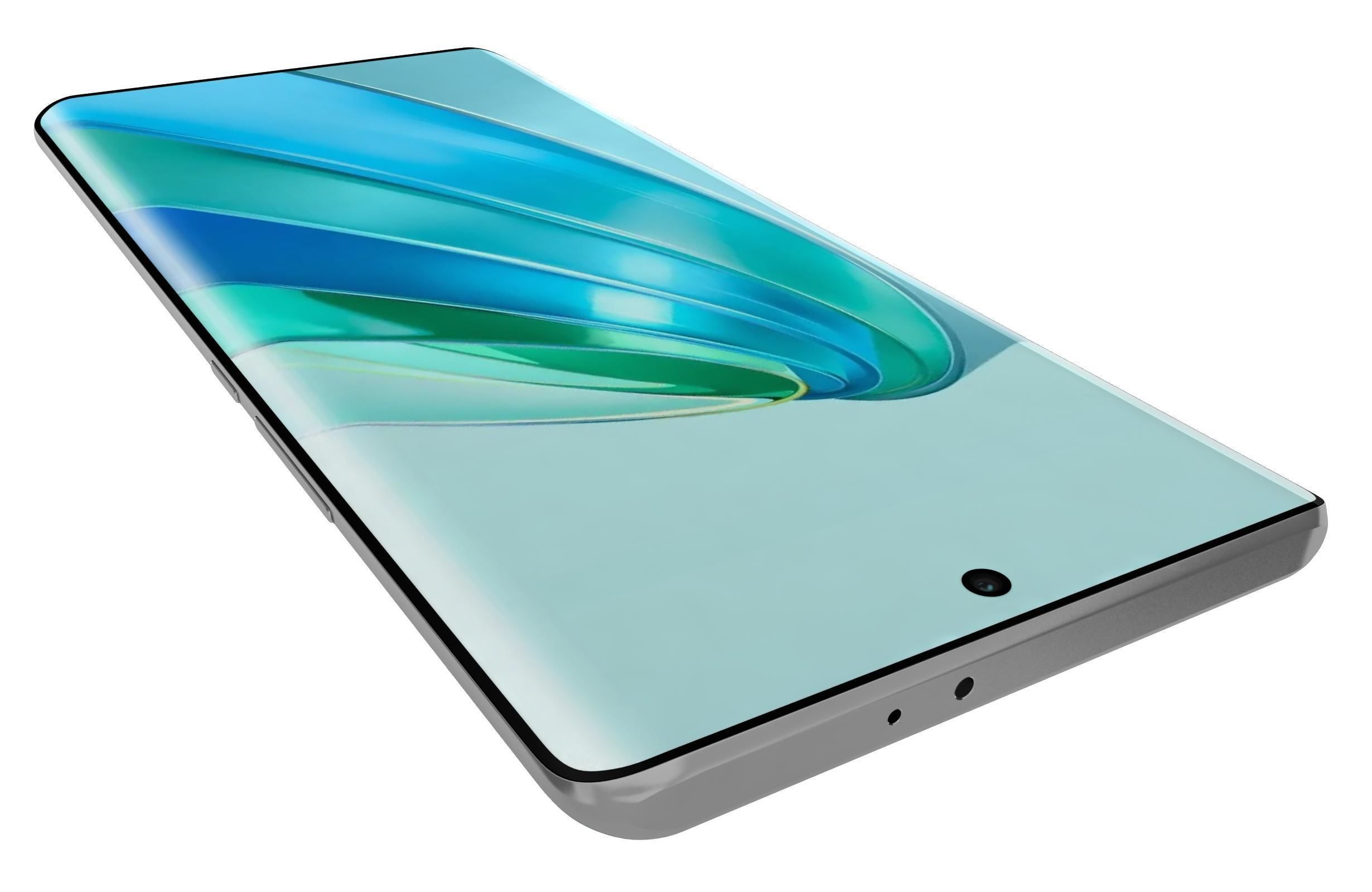 Honor X9a White 3D model_13