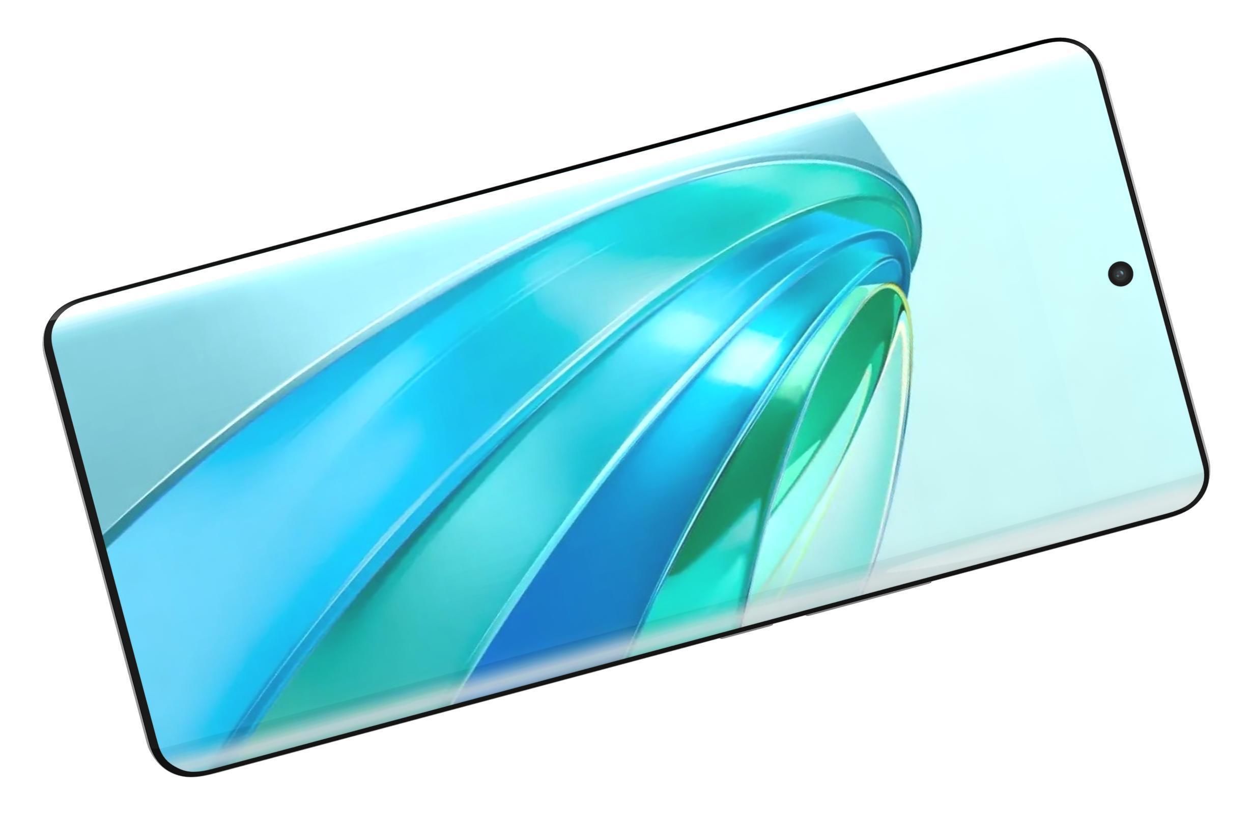 Honor X9a White 3D model_10