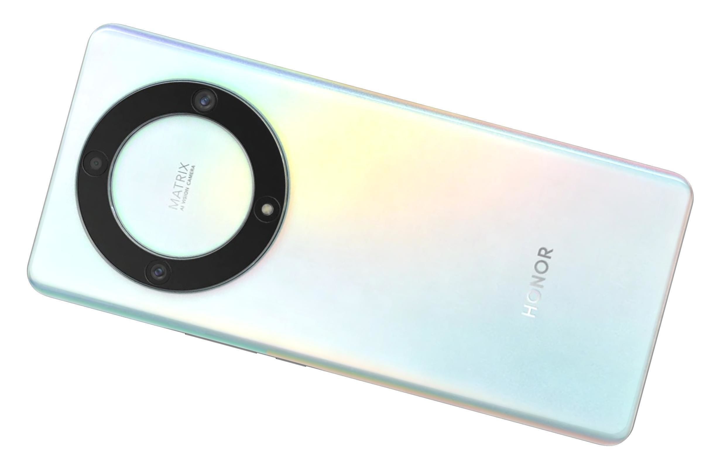 Honor X9a White 3D model_11