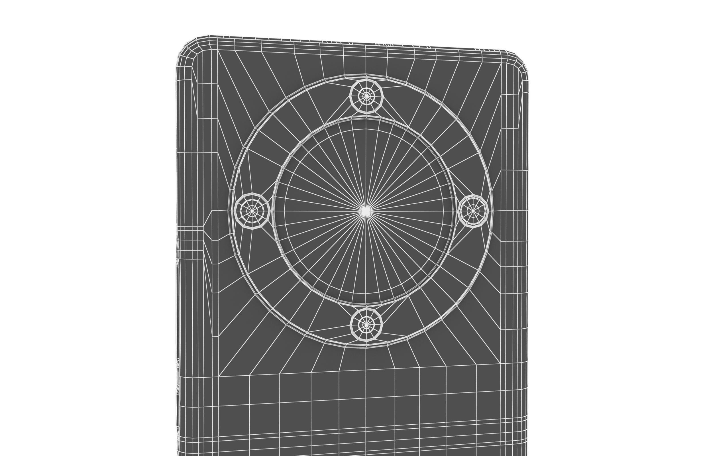 Honor X9a White 3D model_20