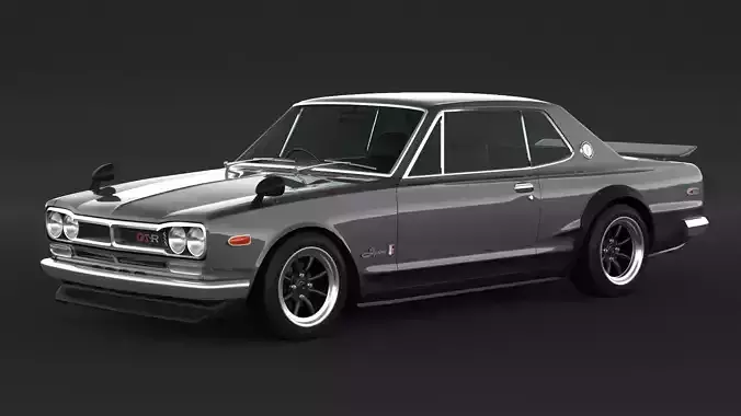 Nissan Skyline GT-R 3D model