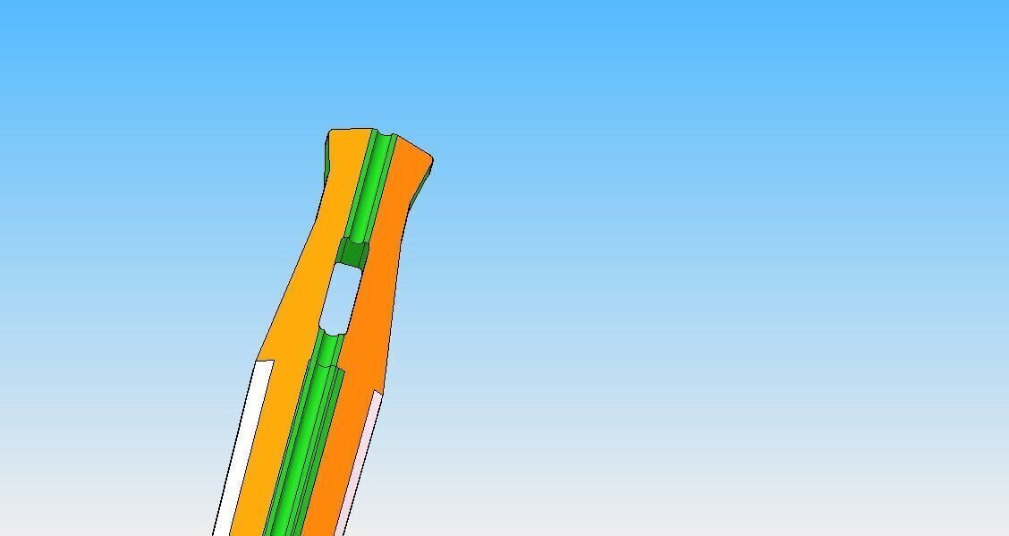 Roller speargun   3D print model_3